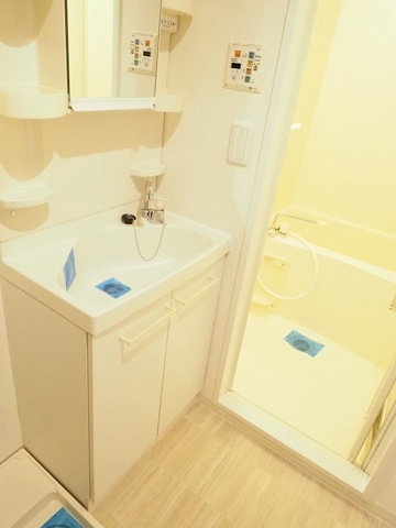 新品家具付きマンション吾妻橋6(KaGood東京)の洗面所