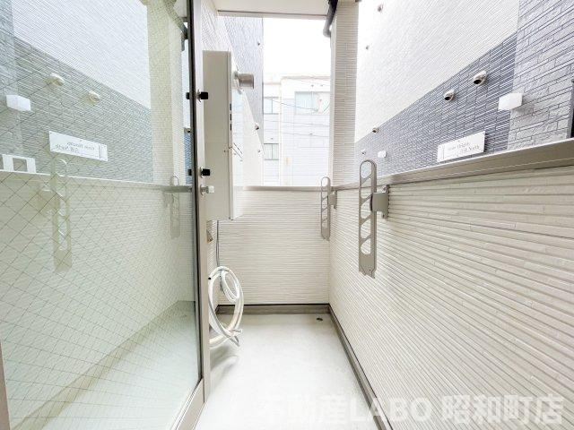 グローハイツ喜連サウスのバルコニー