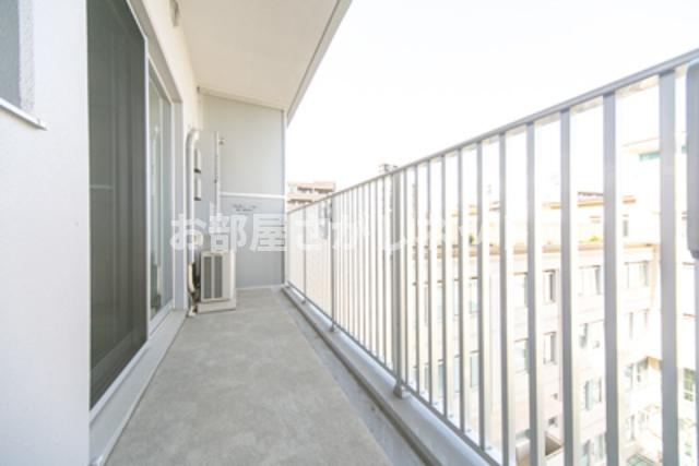 パークアクシス横浜阪東橋【おとり物件なし】#学生・社会人にオススメ！初期費用分割払いOK！のバルコニー|※写真は同タイプ住戸です。