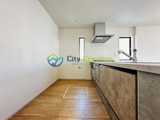 秦野市本町2丁目新築戸建て　1号棟のキッチン