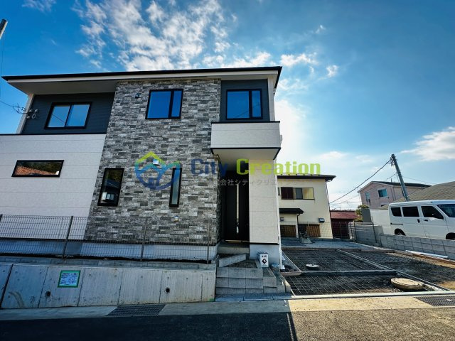 秦野市本町2丁目新築戸建て　1号棟の外観