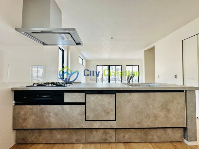 秦野市本町2丁目新築戸建て　1号棟のキッチン