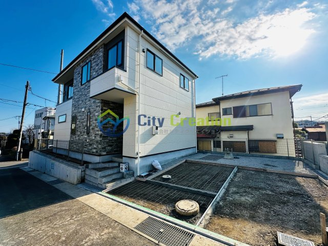 秦野市本町2丁目新築戸建て　1号棟の外観