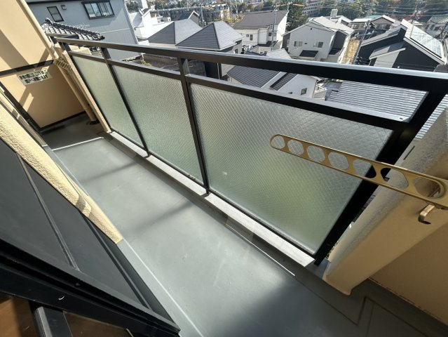 有瀬グランドハイツのバルコニー