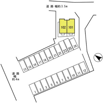 【区画図】 | フジコーポ大和