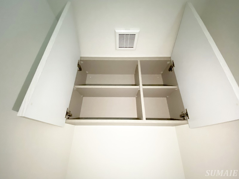 ザ・タワー十条の収納|トイレ上収納です☆