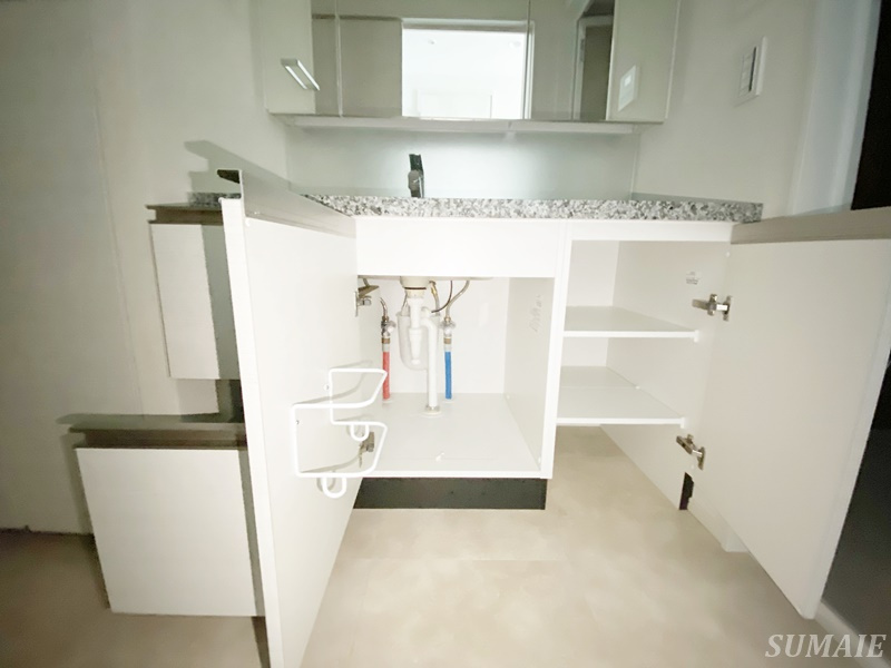 ザ・タワー十条の収納|洗面台下収納です☆