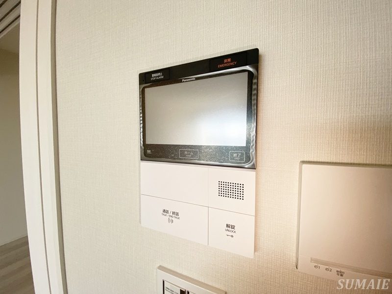 ザ・タワー十条のセキュリティ|モニター付きインターホンです☆