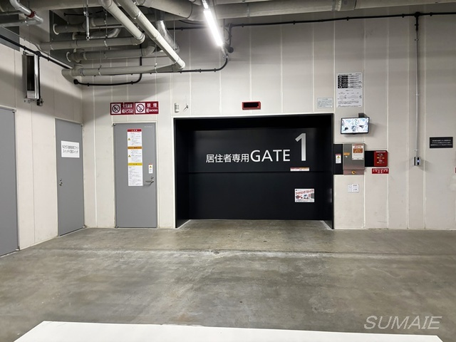 ザ・タワー十条の駐車場|駐車場です