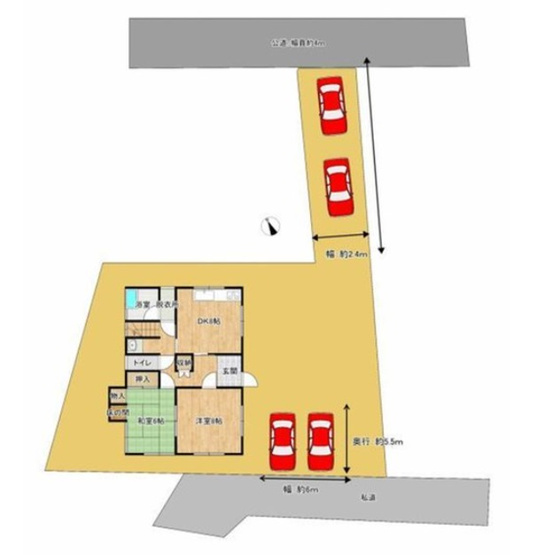 【区画図】 | 佐倉市城　中古戸建て | 区画図