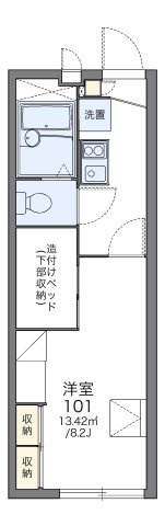 レオパレス清和の間取り|画像2