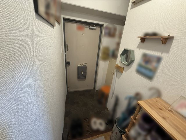 グランドハイツファミールの玄関