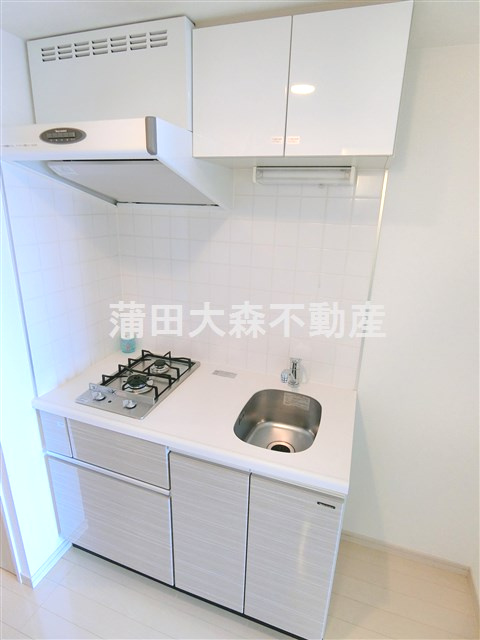 ステージグランデ大森町のキッチン|2口ガスシステムキッチン