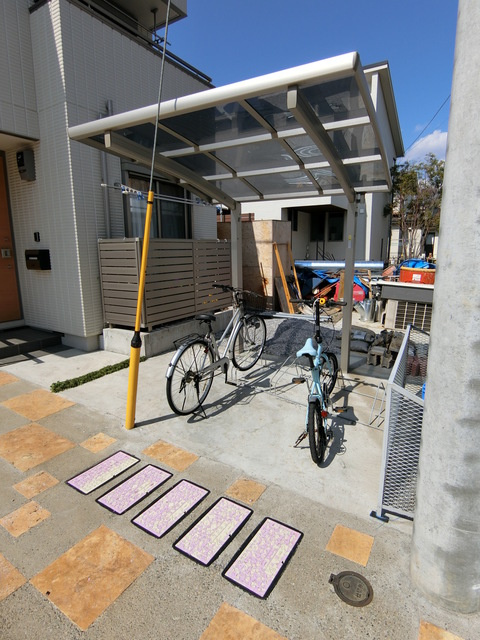 エルフリーデのその他共用部分|★屋根付き自転車置場★