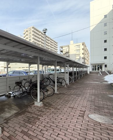 第二駅南ハイツの駐輪場