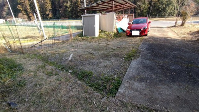 【庭】 | 安佐北区白木町井原 | 部屋数が豊富な７ＤＫ古民家、倉庫物置、畑つき