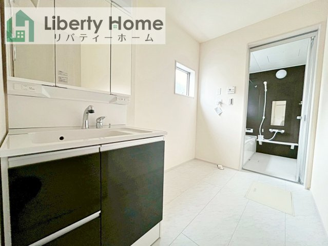 桜川市東桜川第1　新築戸建の脱衣所