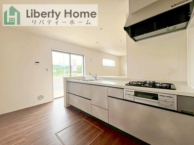 桜川市東桜川第1　新築戸建のキッチン