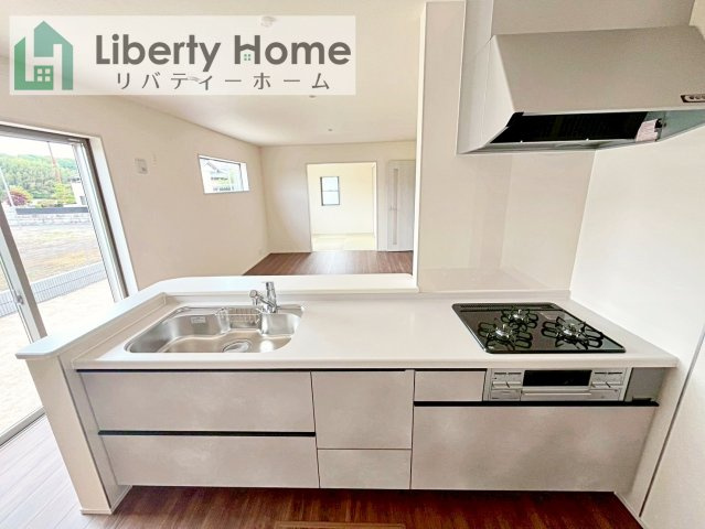 桜川市東桜川第1　新築戸建のキッチン