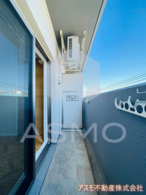 【バルコニー】 | GRAND STEADY天王寺町 | 同マンション別部屋　参考写真