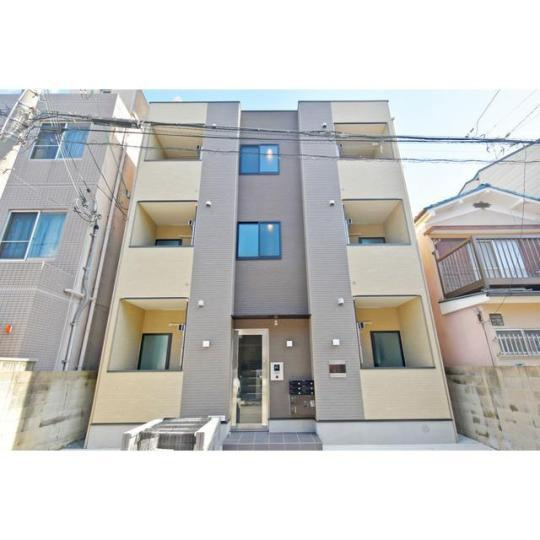 京都市伏見区深草柴田屋敷町のアパートの外観
