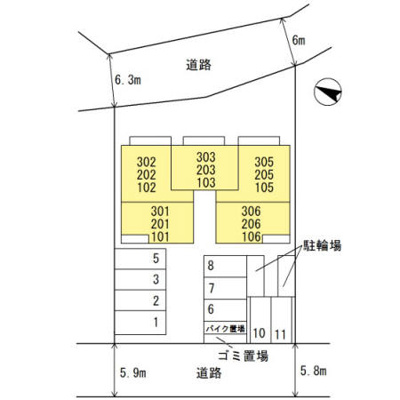 【区画図】 | 飛鳥Ⅲ