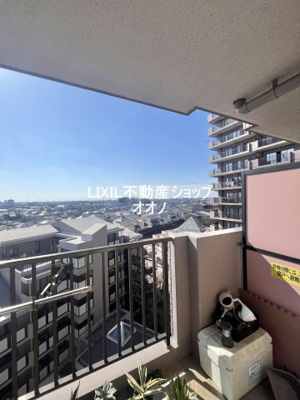 【バルコニー】 | ライオンズガーデン花崎Ｃ棟 | 眺望良好
