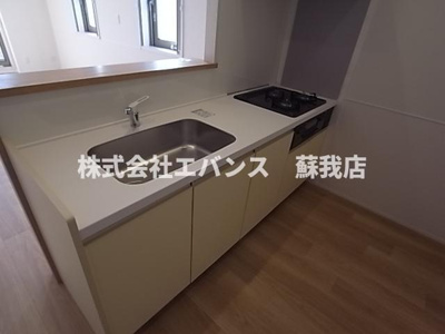 【キッチン】 | タウンコート | きれいなキッチンです