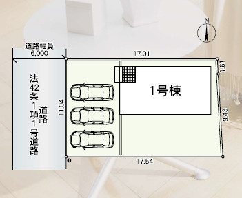 【区画図】 | クレイドルガーデン石巻市湊東第4