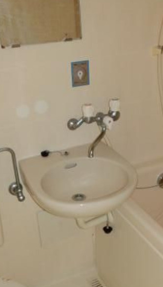 コーポシバタの洗面所