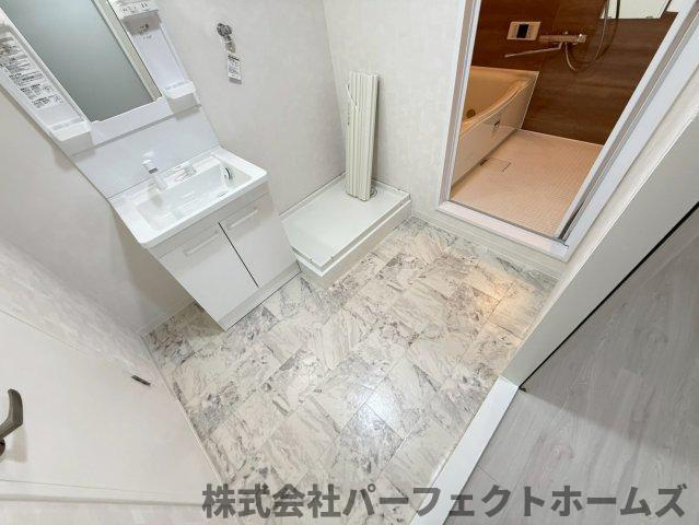 ライオンズマンション枚方の洗面所|使いやすい洗面所です