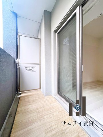 エスリード上前津テルツェのバルコニー