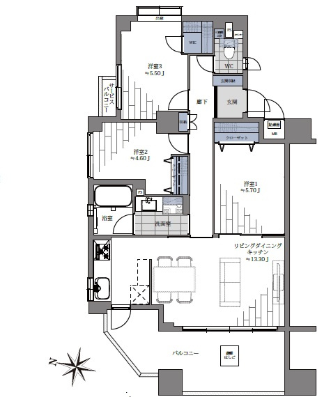 ザ・パームス菊川