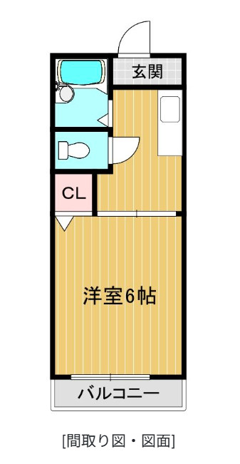 高良山ハイツ【キャッシュバック対象物件】の間取り