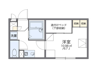 【間取り】 | レオパレスクレベール