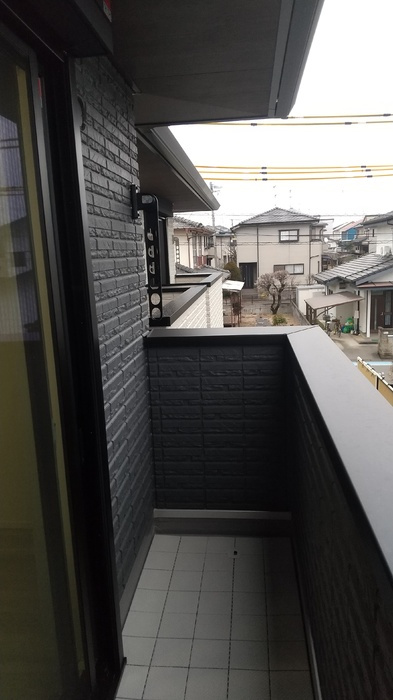ハレ　カイマナのバルコニー