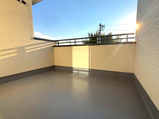 仲介手数料不要　よかタウンBloom合志市合生2期【西合志第一小・西合志中】のバルコニー