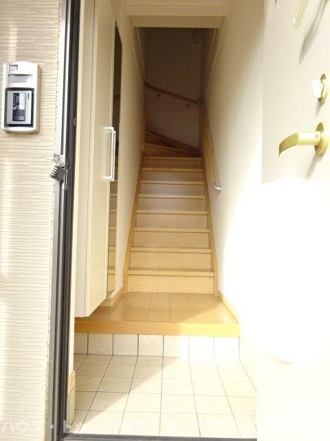 カーサ大井Ｃの玄関