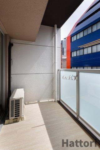 アバンティ大阪ドームシティのバルコニー