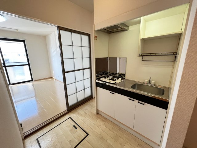 kanada A棟のキッチン