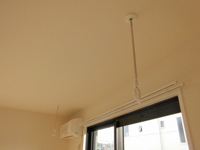 kanada A棟の内装|室内物干