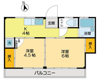 コーポ樫の木の画像