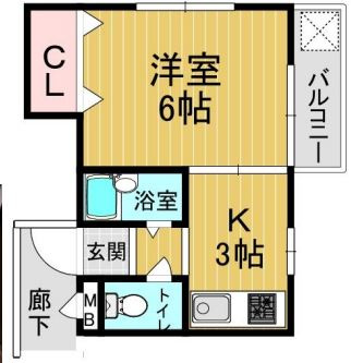 【間取り】 | グランドール服部