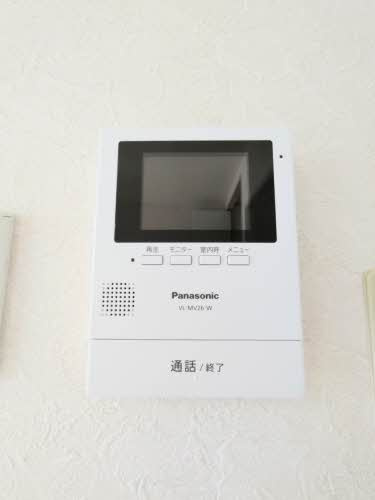 メゾングレイスのセキュリティ|モニター付きインターホン