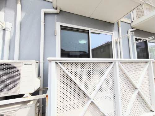 メゾングレイスのバルコニー