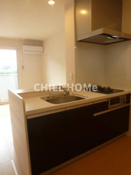 ディアコート　Ａのキッチン|当社、チルホームのHPもご覧ください(^^)/物件情報多数♪