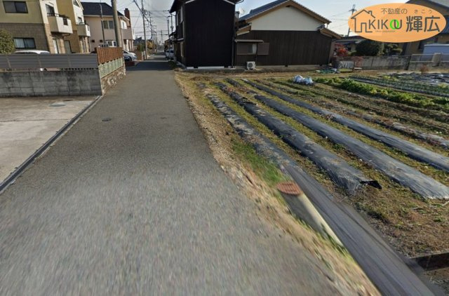 加古川市神野町石守 （全3区画）土地　1号地の前面道路含む現地写真