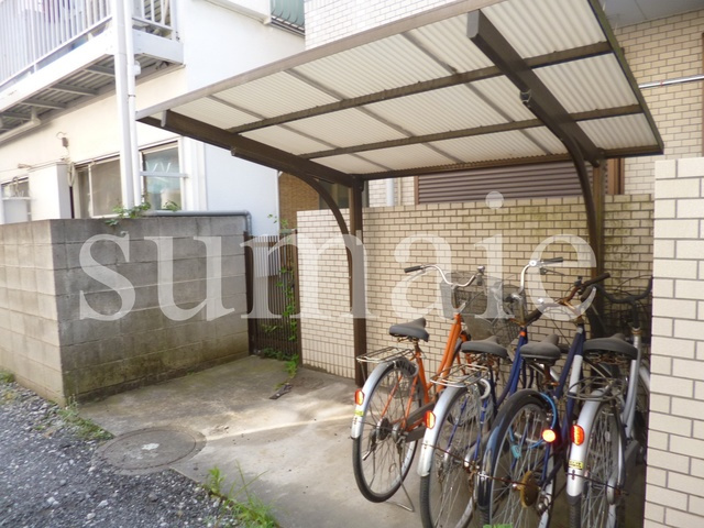 メゾンドセードルのその他共用部分|自転車置き場。