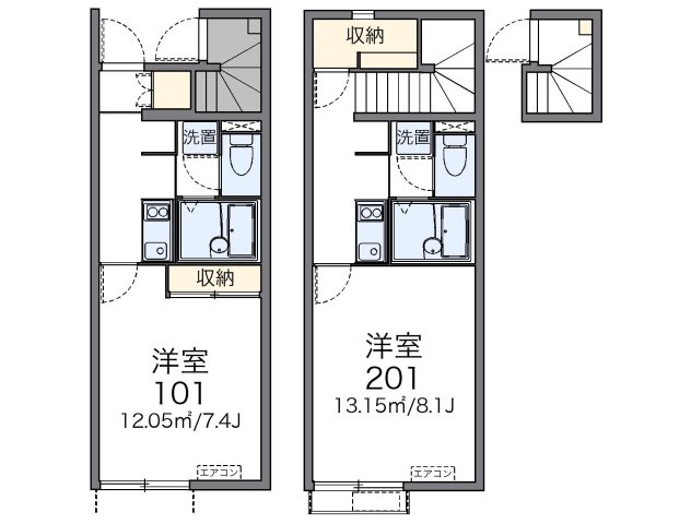 レオネクスト今江さくらⅧの間取り|画像2