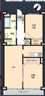  | 【霞ヶ丘コーポラス】✨️仲介手数料無料✨️